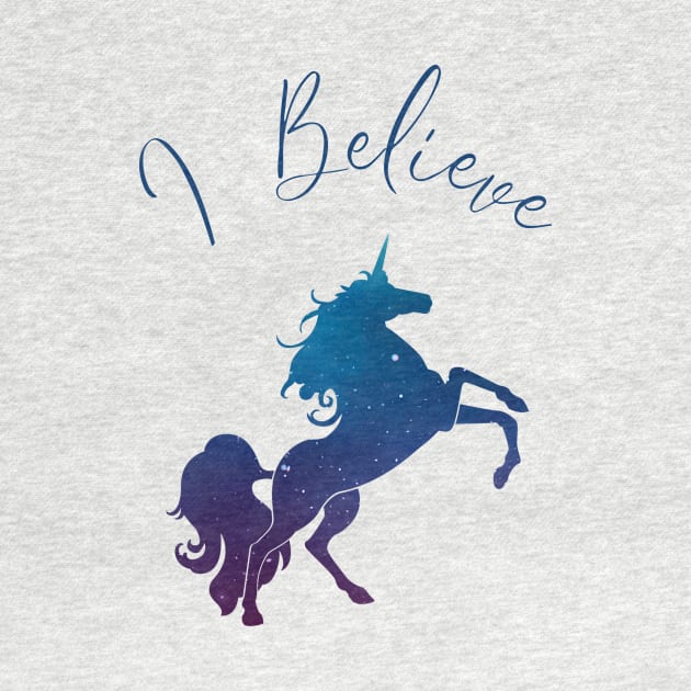 I Believe in Unicorns and Their Magic by CoastalDesignStudios